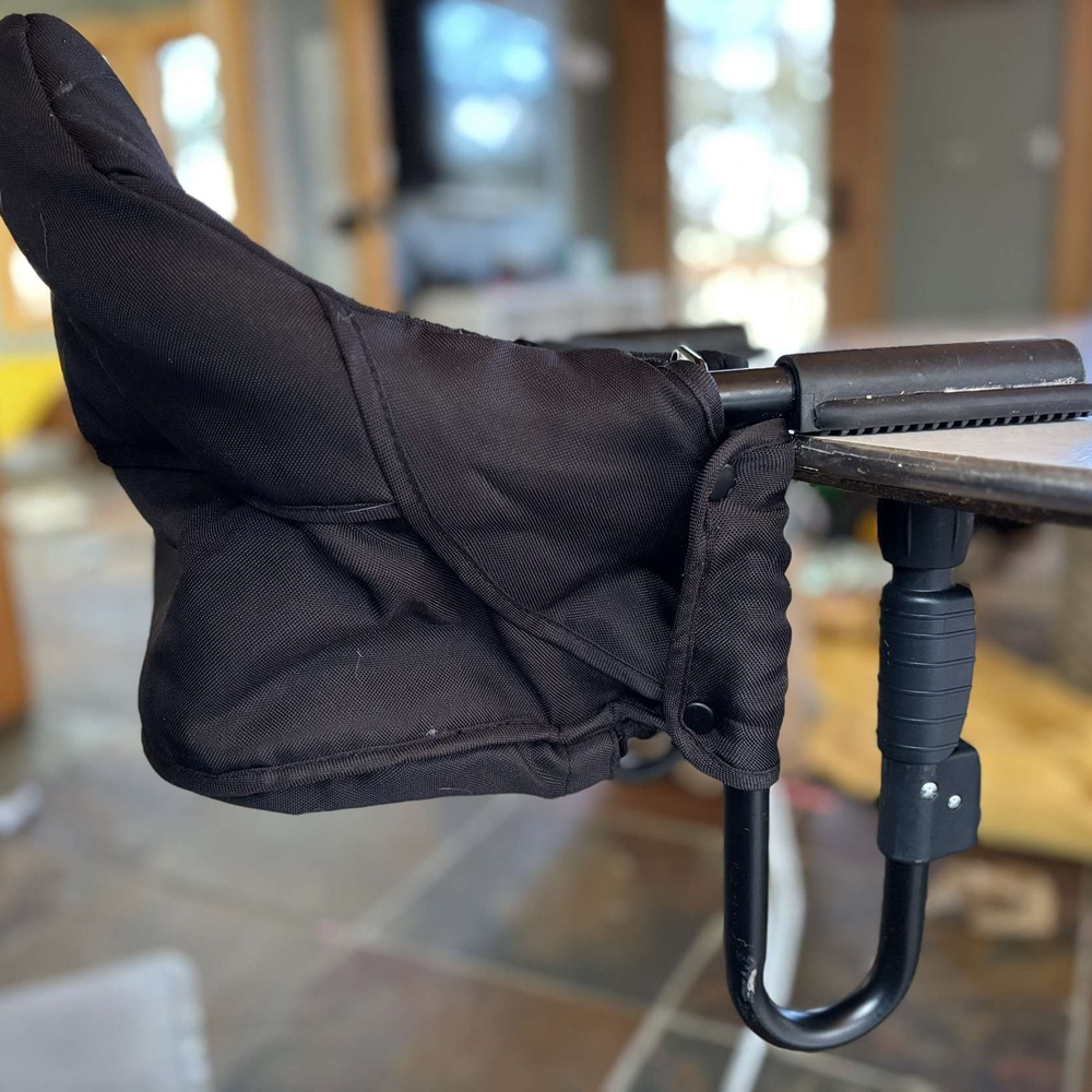 Black Clip-On High Chair